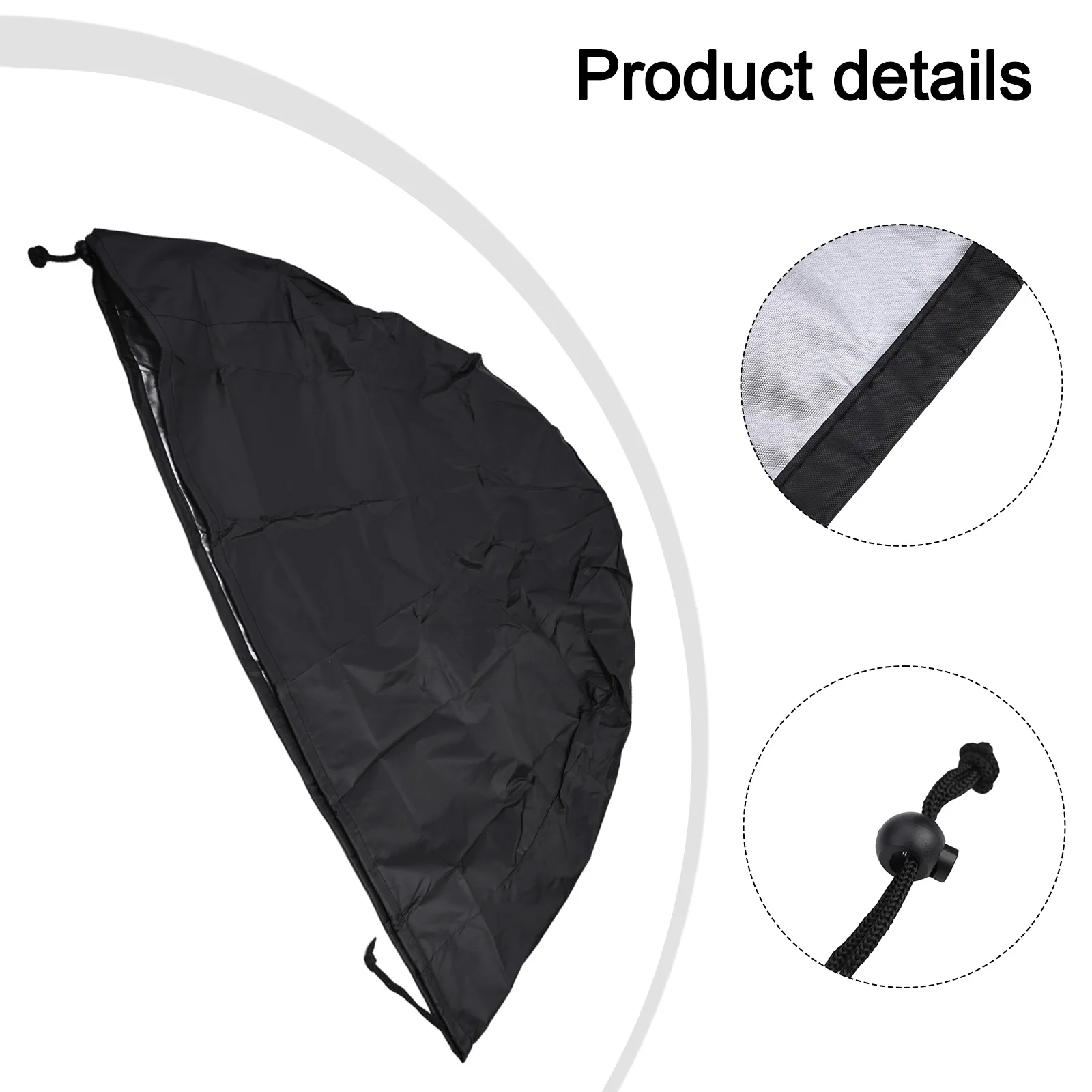 غطاء مروحة مقاوم للغبار، غطاء مروحة كهربائية قابل للطي، أشرطة قابلة للتعديل، غطاء مقاوم للغبار، سهل العناية بسهولة الاستخدام