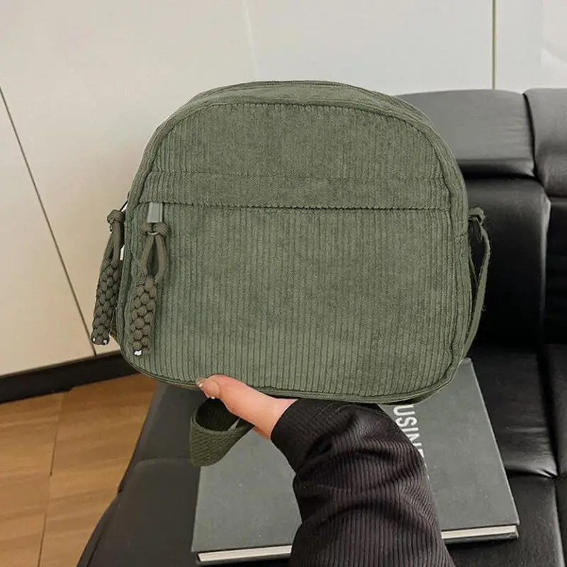 Simples versátil crossbody saco feminino moda casual pequeno quadrado saco cor sólida zíper viajando bolsa de ombro para senhoras