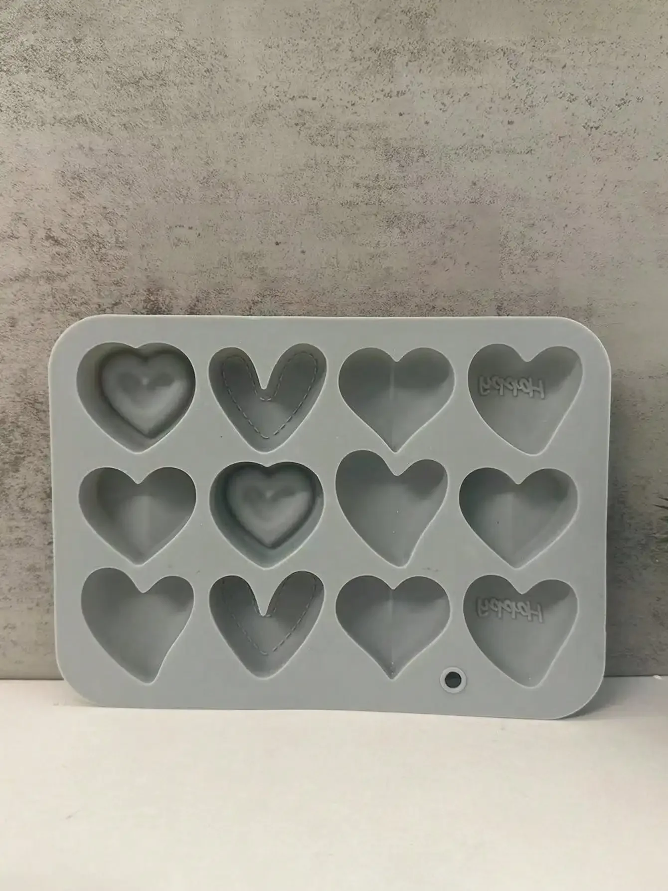 Candle Mold Valentine\'s Day Love Silicone Heart Mold Candle Soap Making 12 Heart Shapes Cake Mould Plaster Decoration Molds