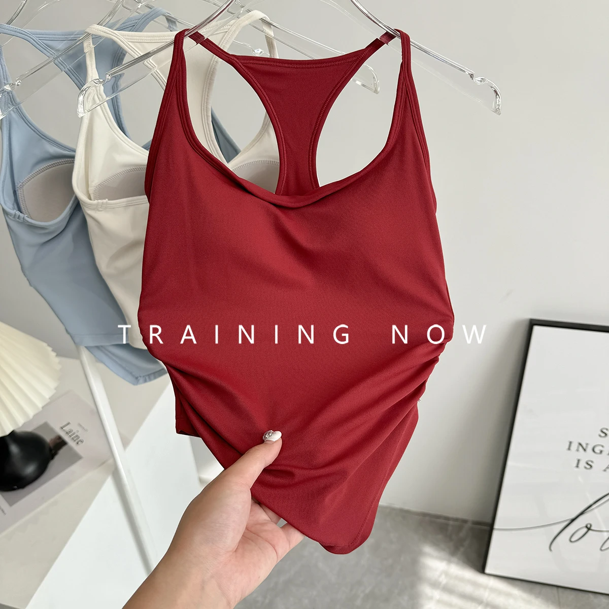 

Спортивное нижнее белье для женщин, модный профессиональный фитнес-бюстгальтер, красивая спина, противоударный сбор, тренировка йоги