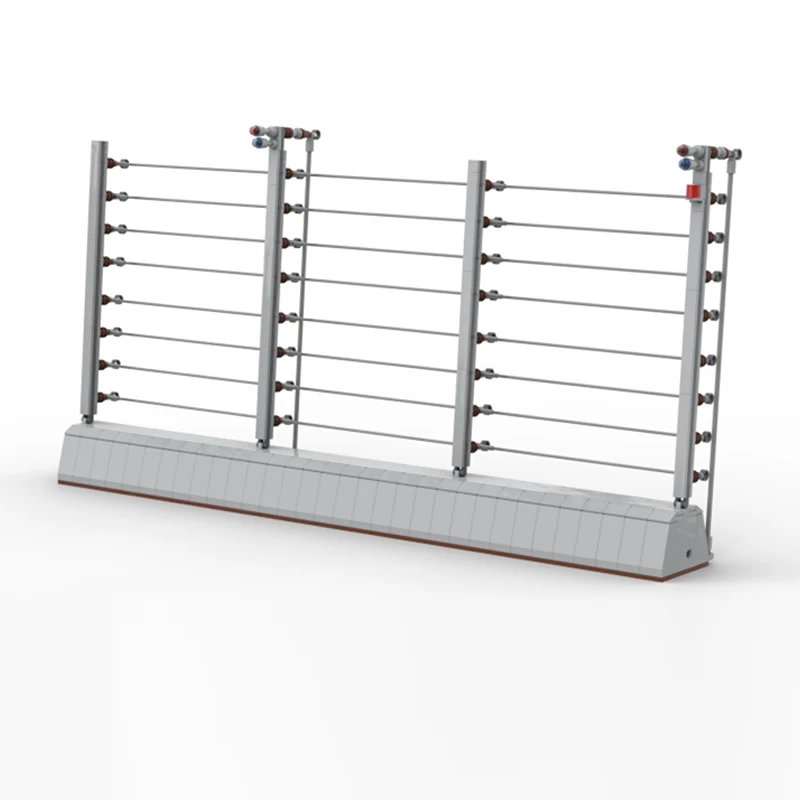 Popular Movie Model MOC Building Bricks High-Voltage Protective Fence Modular Technology Gift Holiday Assemble Children Toy Suit