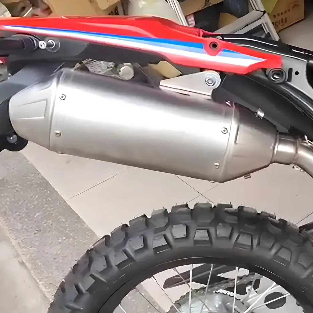 

Off road motorcycle muffler exhaust system FOR CRF300 CRF300L full exhaust muffler 2021 2020 2023