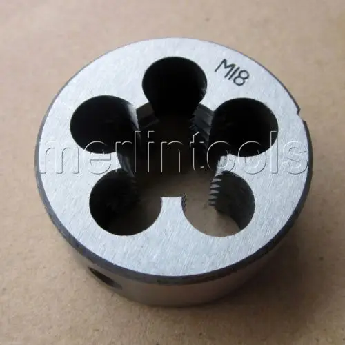 18mm x 2.5 Metric Right hand Thread Die M18 x 2.5mm Pitch