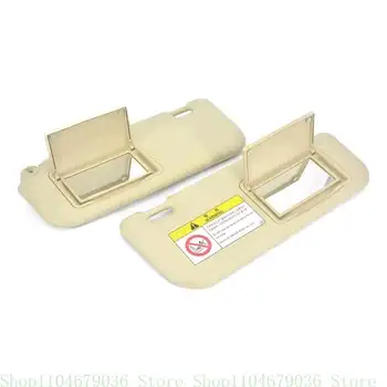 Přední sluneční clona s kosmetickým zrcátkem, strana řidiče a spolujezdce, pravé a levé sluneční zrcátko 10 nejlepší prodej Sluneční clona Toyota Fortuner - №3