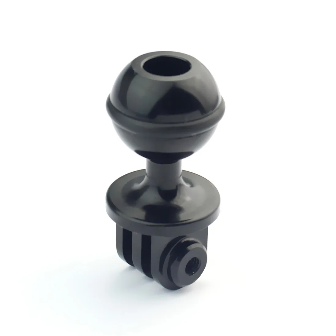 1 inch Ball Head Mount Adapter Aluminium alloy For Go Pro 10 9 8 7 6 5 Action Camera for RAM Mounts Motorcycle