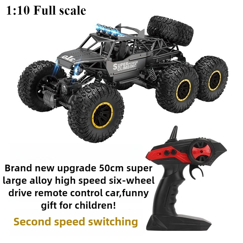 

Cool Stuff Toy Car Funny Gift-1:10 Super Large Alloy Rc Truck,Kawaii High-speed 4WD Off-road Rc Cars,Monster Truck,Toys for Boys