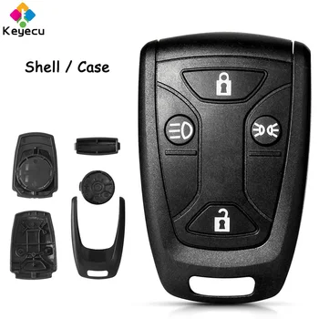 Keyecu Afstandsbediening Auto Sleutel Shell Case Met 4 Knoppen Voor Saab Scania Truck Dc13 143 148 141 4X2 6x2r Grs905 R/ S/ G/ P Serie