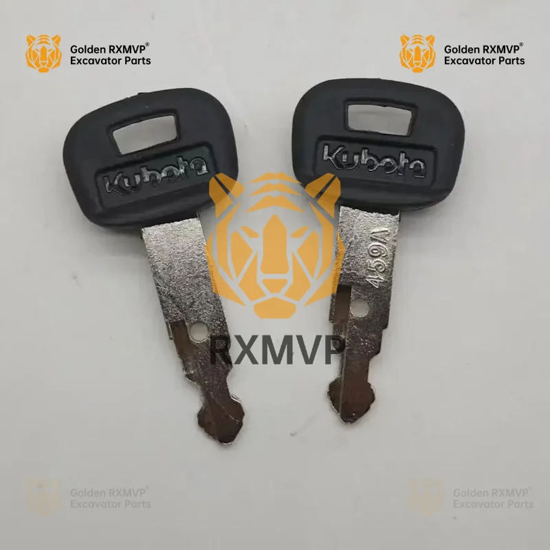 1pcHeavy Equipment 459a Key Excavator Digger Eli80-0101 Rc411-53933 Rc461-53930 For Kubota U15/30/135/155/161/163