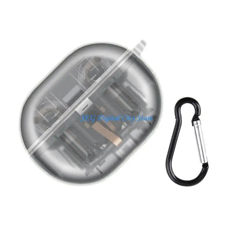 

U75B Flexible Clear Protective Case For Capsule3 Wireless Earbud Shockproof Daily Use