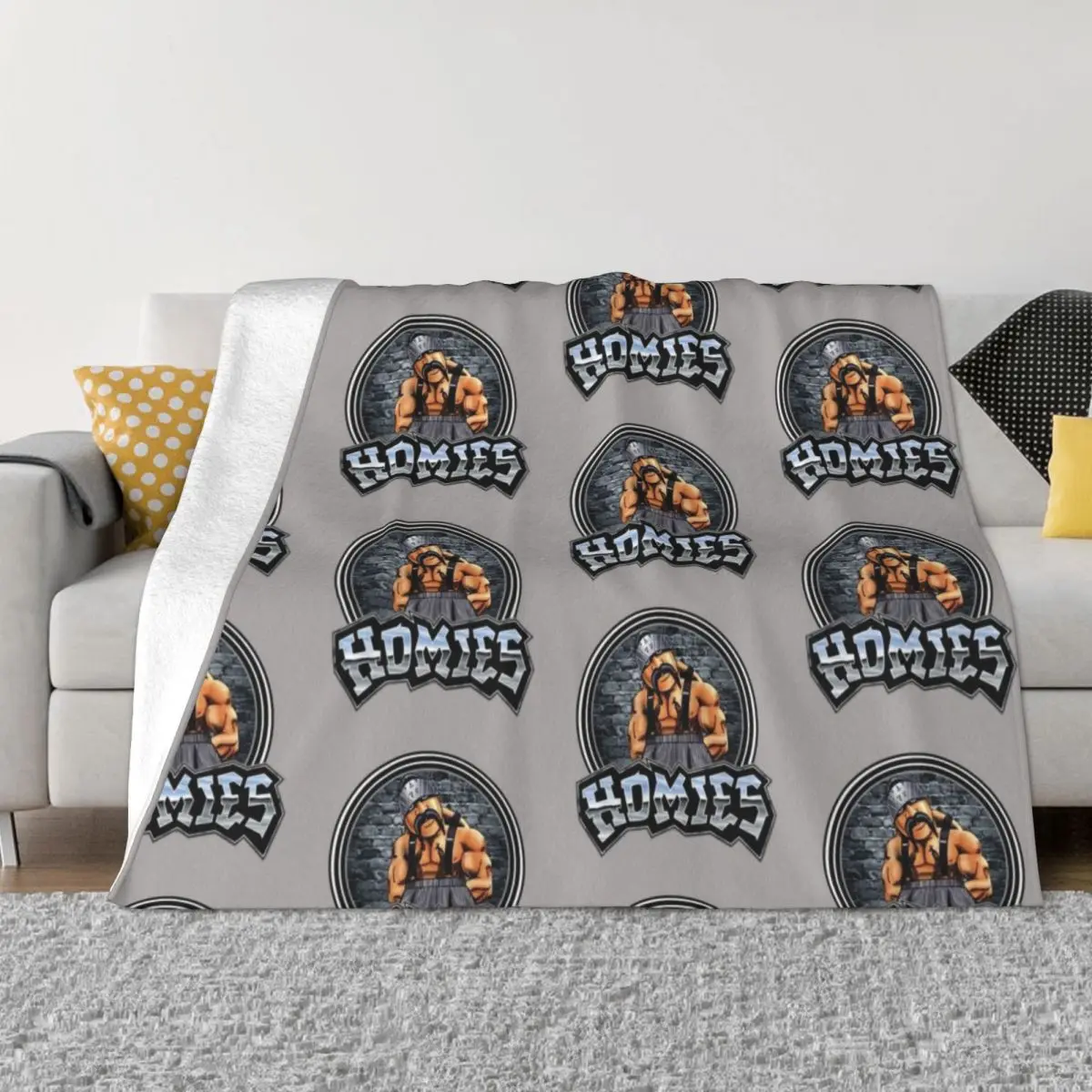 Lil Homies big loco Throw Blanket decorative Plaid on the sofa Weighted Blankets