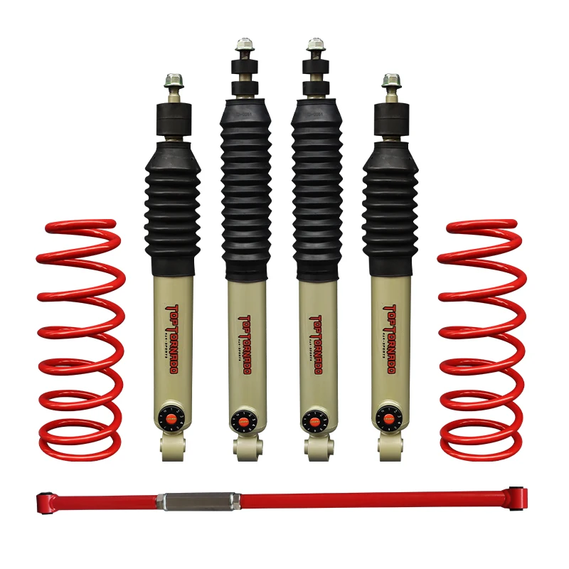 Off Road 2-inch Suspension Lift Kit Off Road 4X4 Adjustable Shock Absorbers Suitable for Toyota Land Cruiser 100 LC100 FJ/HZJ100