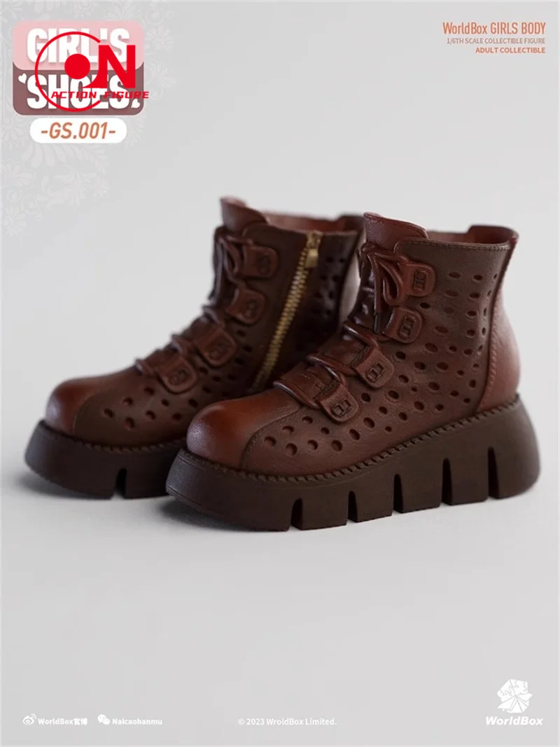 متوفر في المخزون Worldbox GS002 1/6 أحذية تزلج نسائية أحذية صلبة موديل مناسب 12 بوصة AT201 AT202 AT203 AT206 جسم شخصية جندي #6