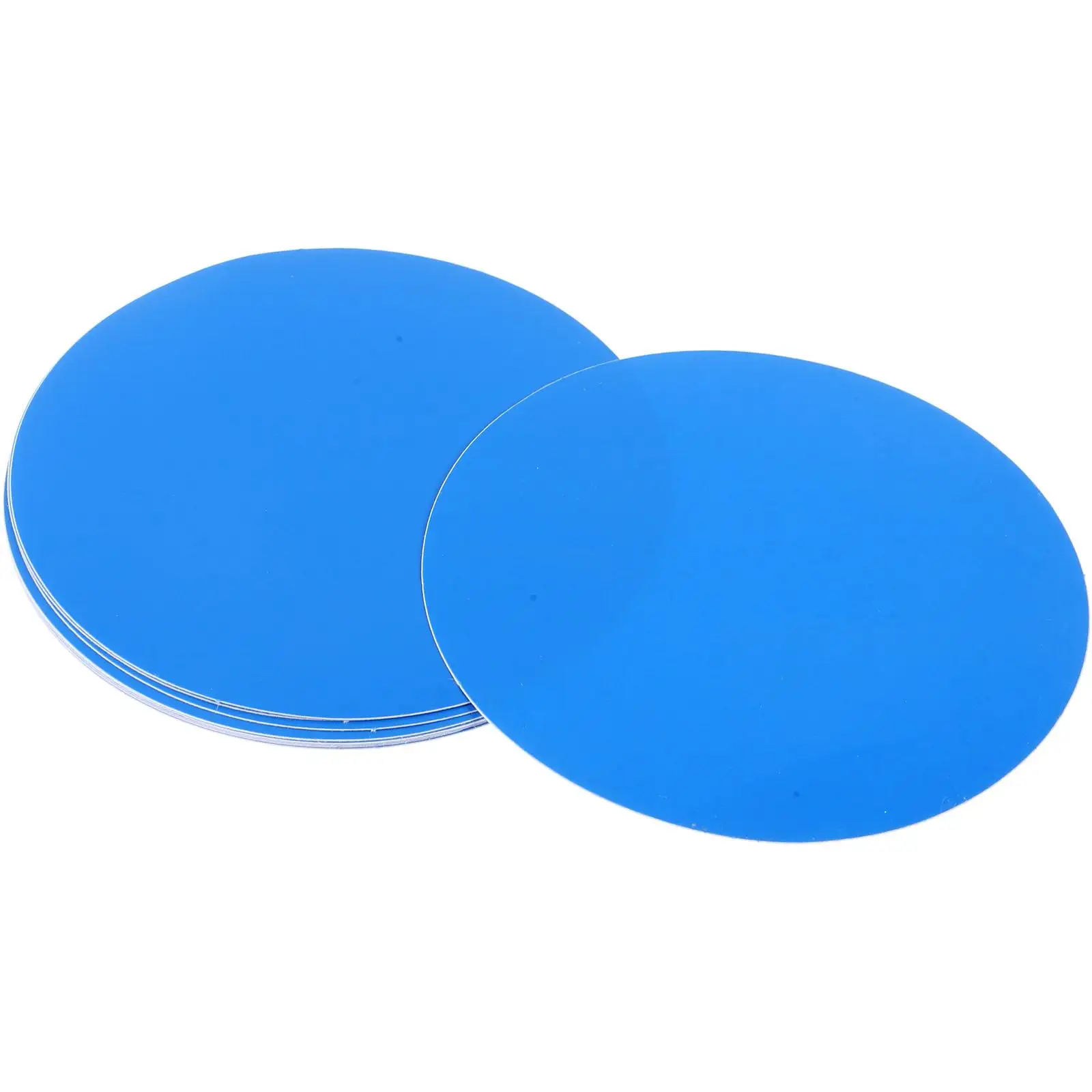 

10 PCS Pool Safety Covers Repair Patch Tape Self-adhesive Patches Pvc for Boat Blue Sticker