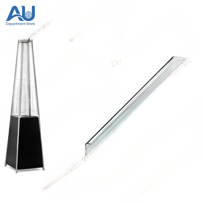 Gas Heater Accessories - Heater Glass Tubes, Individual Foam Packaging , No Washers