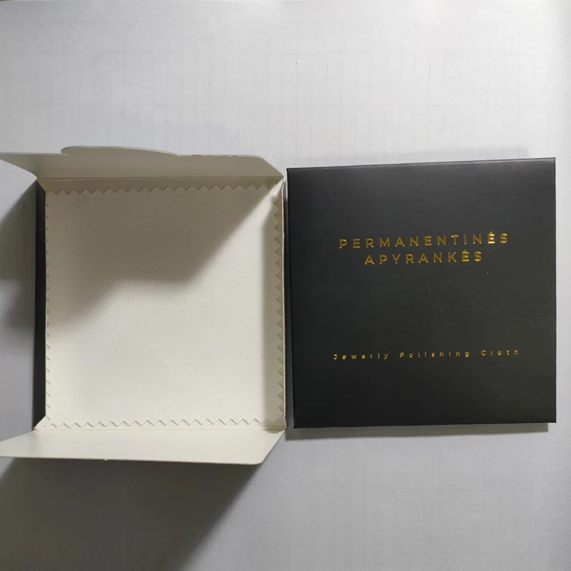 Custom LOGO Free Envelope Packed 8X8CM Silver Gold Polish  Jewelry Cloth  Cleaner Wiping Polishing Microfiber Suede Fabric Cloth