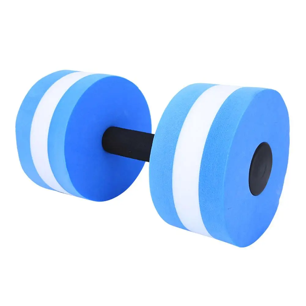 1pc Foam Floating Dumbbell for Pool Water Workouts - Swim Fitness Barbell Weight with Automatic Float