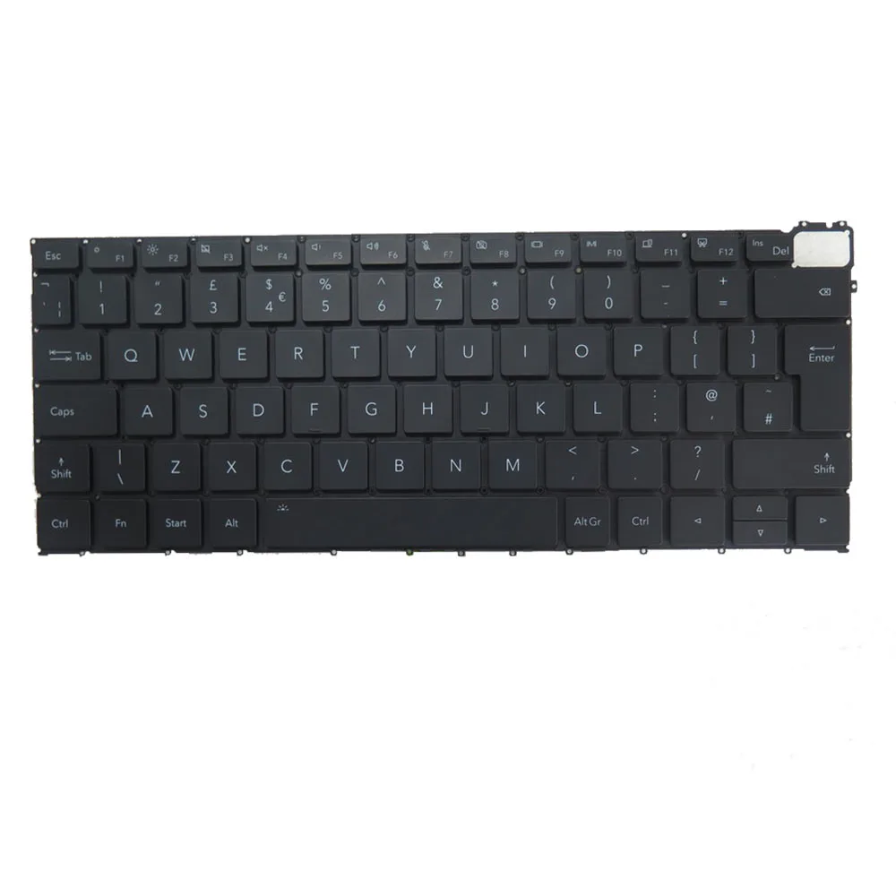 Laptop Keyboard For Honor MagicBook V14 HGF-W56 HGF-W76 Black United Kingdom UK/United States US With Backlit