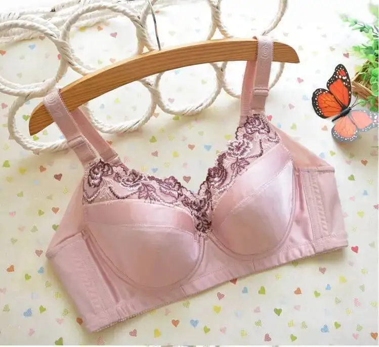 

Bra For Womens Sexy Lingerie Underwire Embroidery Bralette Plus Size Brassiere Top 75 80 85 90 95 100 105 110 B C D E F G H Cup