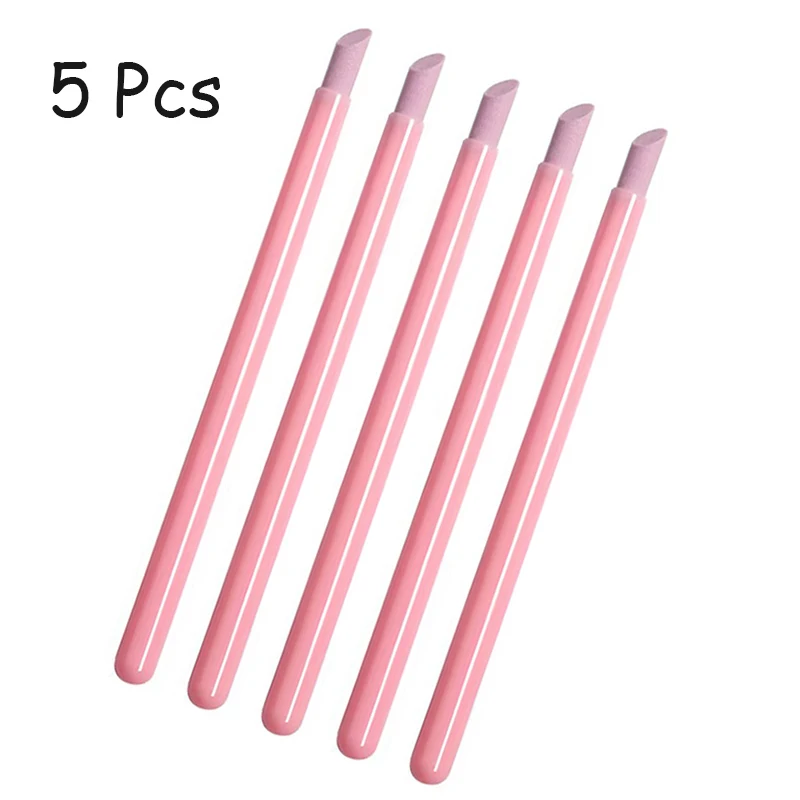 1/5 Pc Nagels Art Quartz Slijpen Pen Nail Cuticle Schaar Dode Huid Remover Uv Gel Polish manicure Stok Bestanden Accessoires Gereedschap
