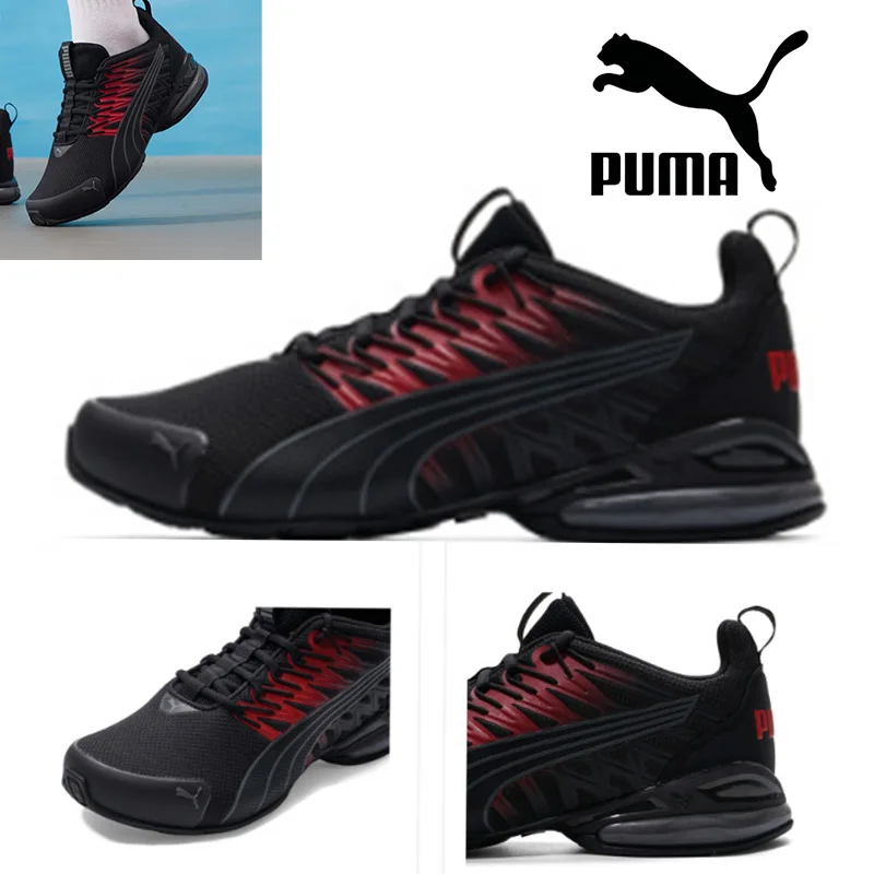 Puma Men Mid Top Running Shoes Comfortable Lightweight Breathable Non Slip Sneakers 379601-39