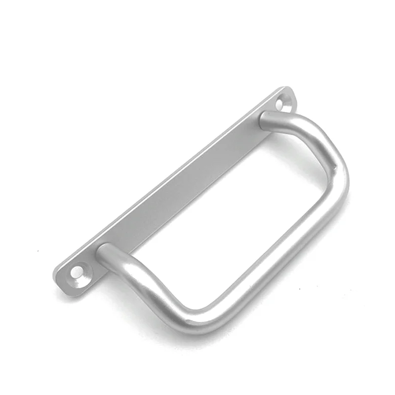 Aluminum Alloy or Stainless steel Handle with Pad for Industrial Equipment Machinery Corner Bracket Double Bend Handle