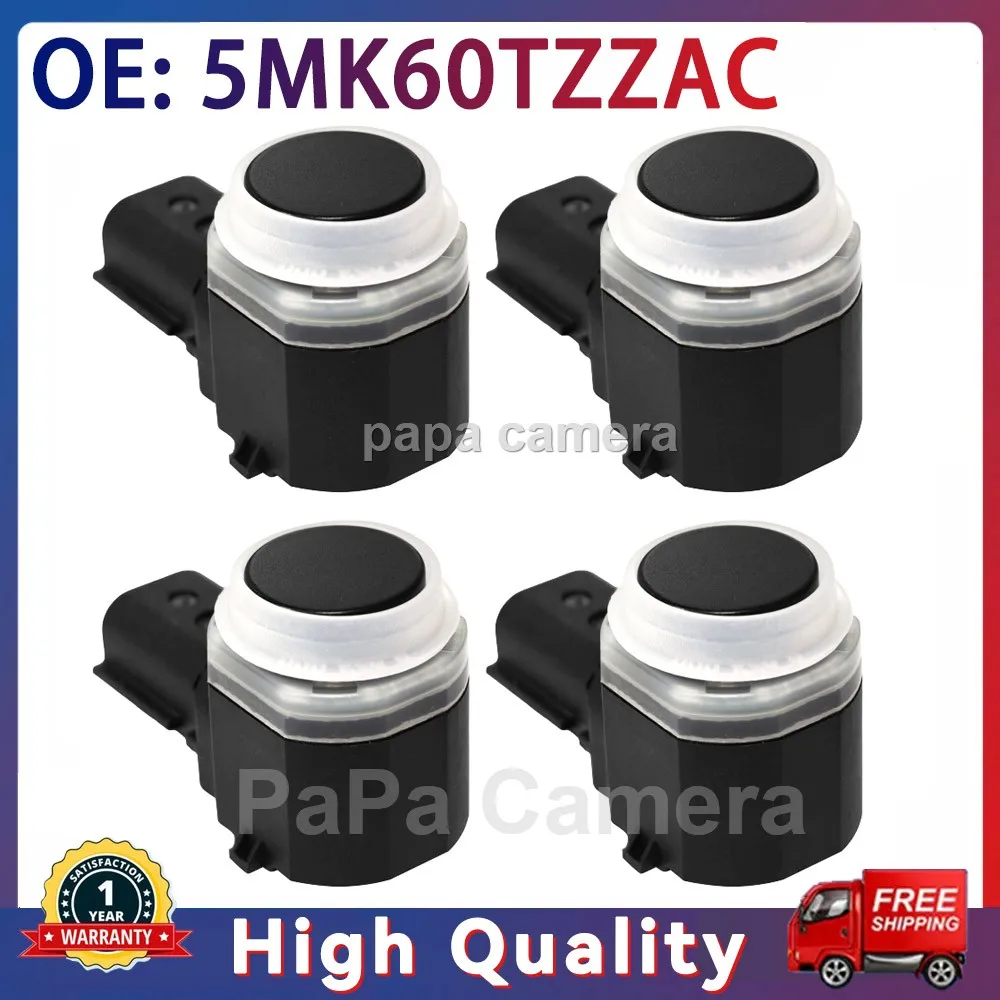4pcs Car PDC Reversing Radar Parking Ultrasonic Sensor 5MK60TZZAC For Chrysler 300 Dodge Charger Dodge Challenger