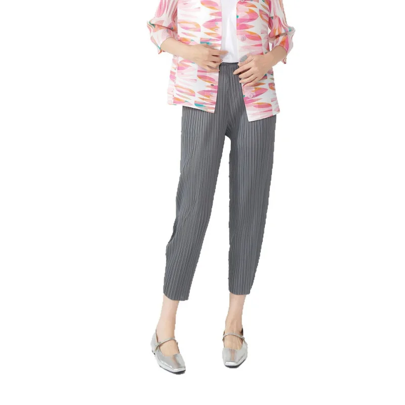 三宅ファッション トレンド ベーシック 薄手 外観 多用途 小男 9点 多用途 カジュアル ハーレン パンツ [25321zsj-202]