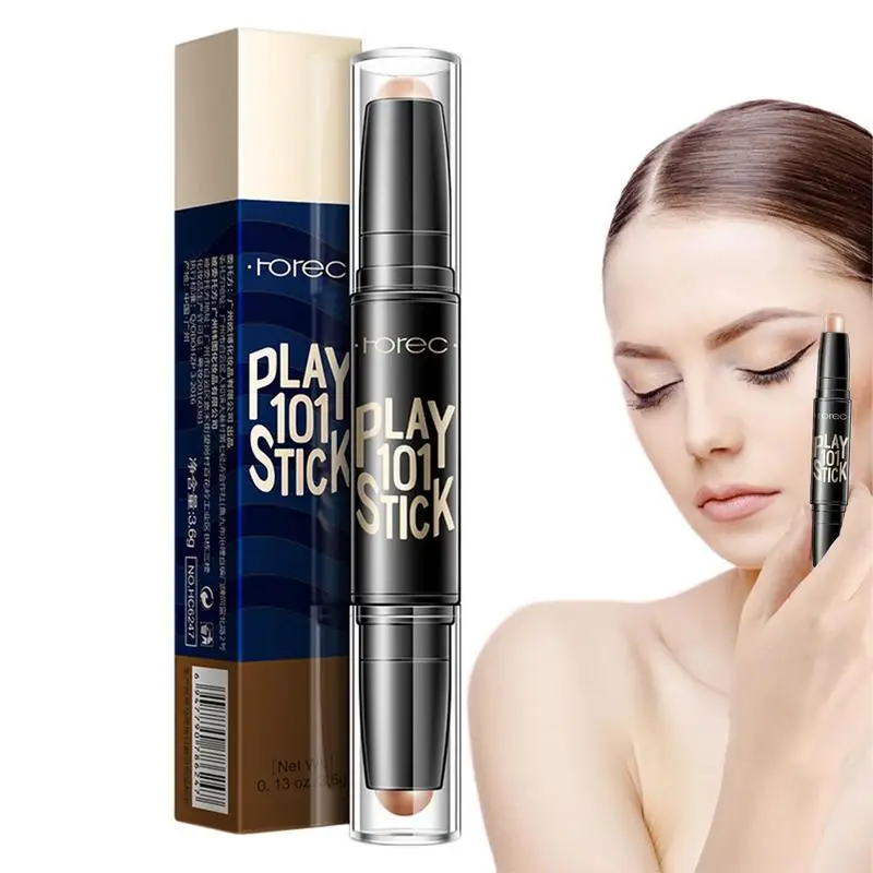 New 1pcs Face Foundation Concealer Pen Long Lasting Dark Circles Corrector Contour Concealers Stick Beauty Face Cosmetic Makeup