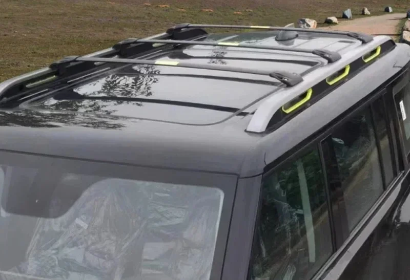 New! Car Aluminum Roof Rack Crossbar Suitable for CHERY Jetour Traveller T2 2023 2024 Modified Roof Rack Auto Off-road Exterior