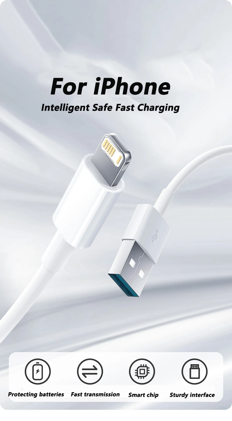 For PD 35W Fast Quick Charger USB Type C For iPhone 15 14 13 12 11 Pro Max Mini Plus XR XS Charging Data Cable Accessories