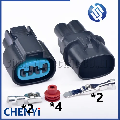 Conector impermeable automotriz de 2 pines para Mitsubishi Outlander ASX, ventilador de refrigeración de enchufe para PK205-02027, tanque de agua, PK201-02020
