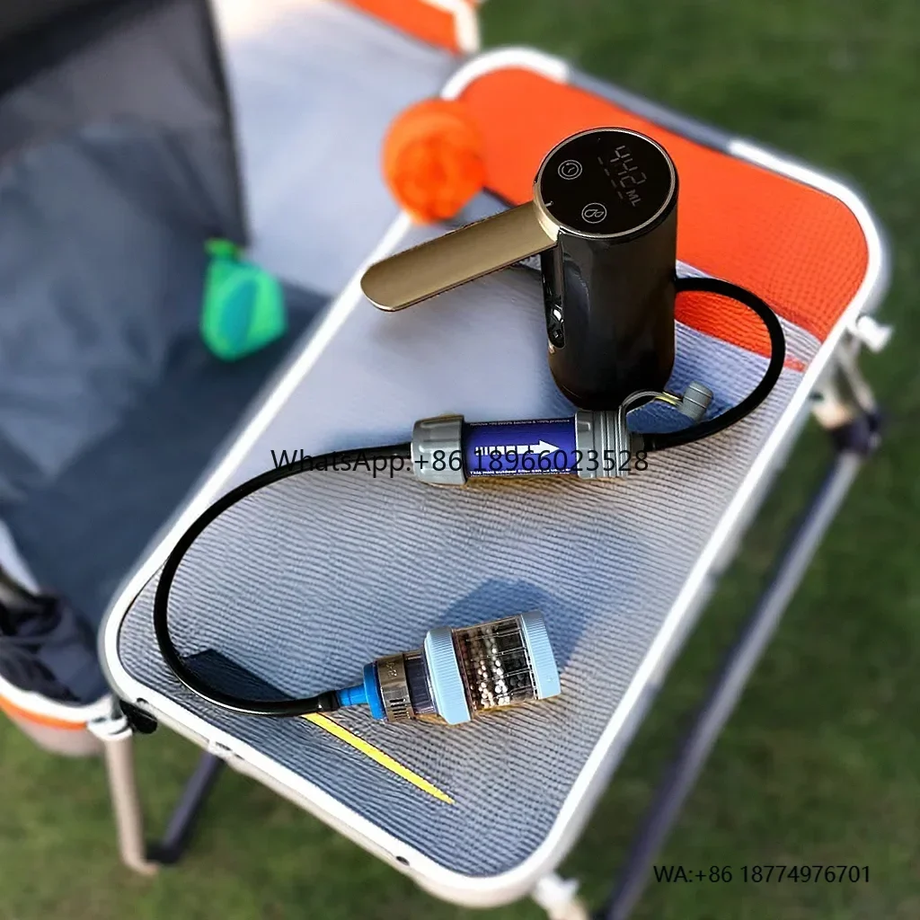 

Portable Rechargeable Outdoor Sport USB-type 6-layer Filters Water Purification Purifier for Camping Hiking