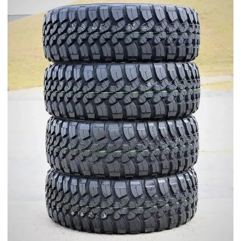 Set of 4 Forceum M/T 08 Plus Mud Off-Road LT235/75R15 Tires - 104/101Q Load Range C 6-Ply BSW.Authenticity guarantee