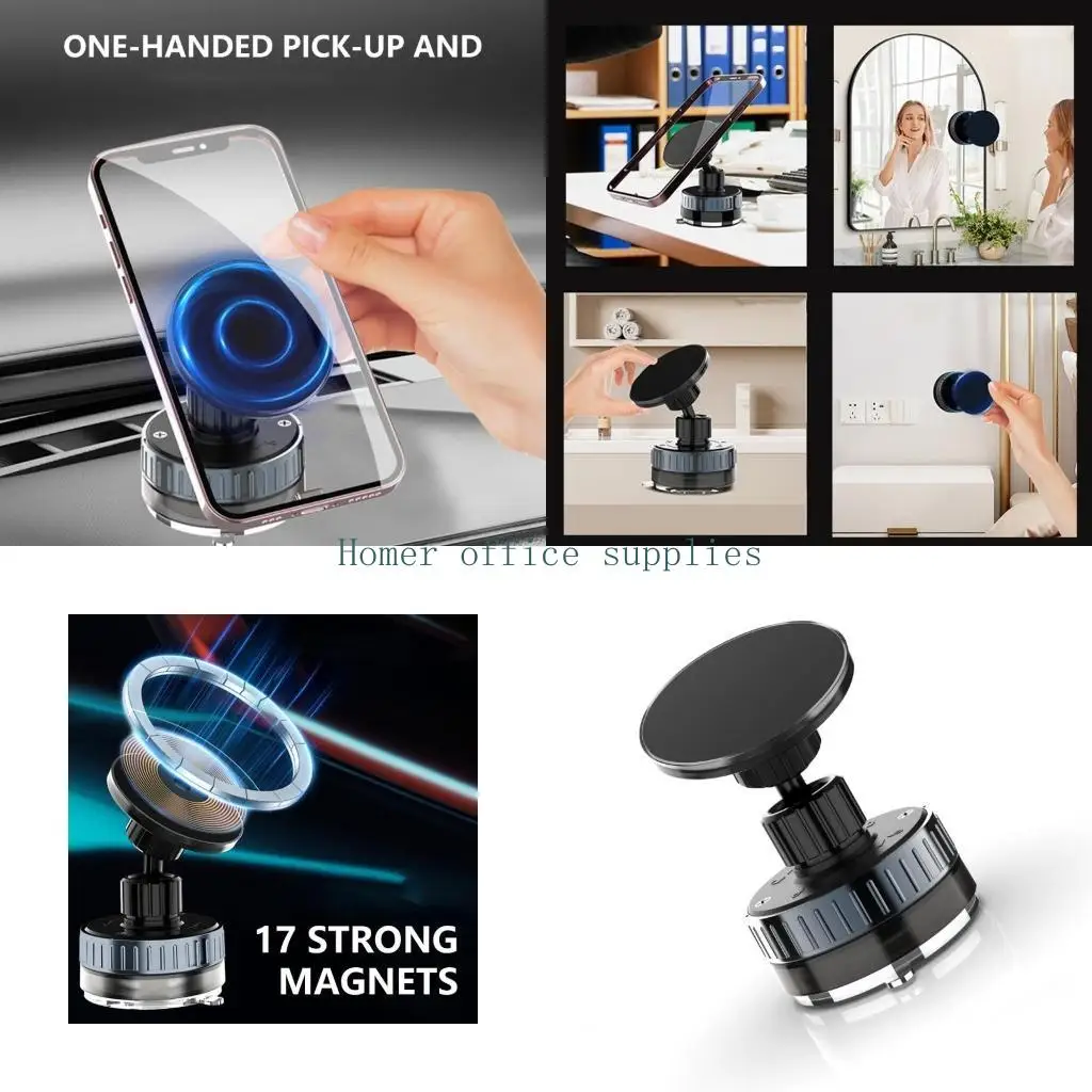 

Всасывание автомобиля K43B Всаждающая чашка вращающегося магоентного монтажа телефона для 4.7-6.9-дюймового телефона