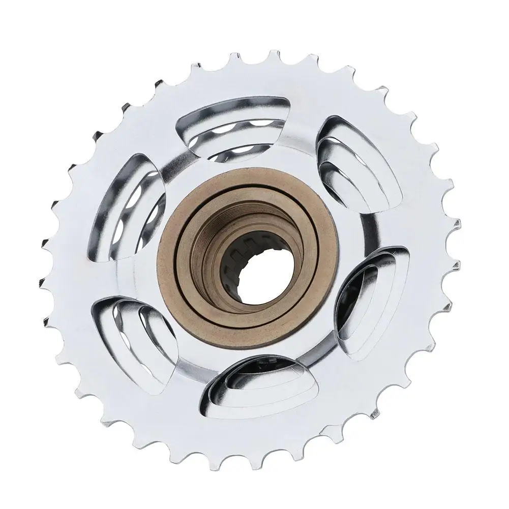 1PCS Bicycle Freewheel 6 7 8 9 10 Speed 11t-36t Mountain Bike High-strength Steel Modified Threaded Flywheel