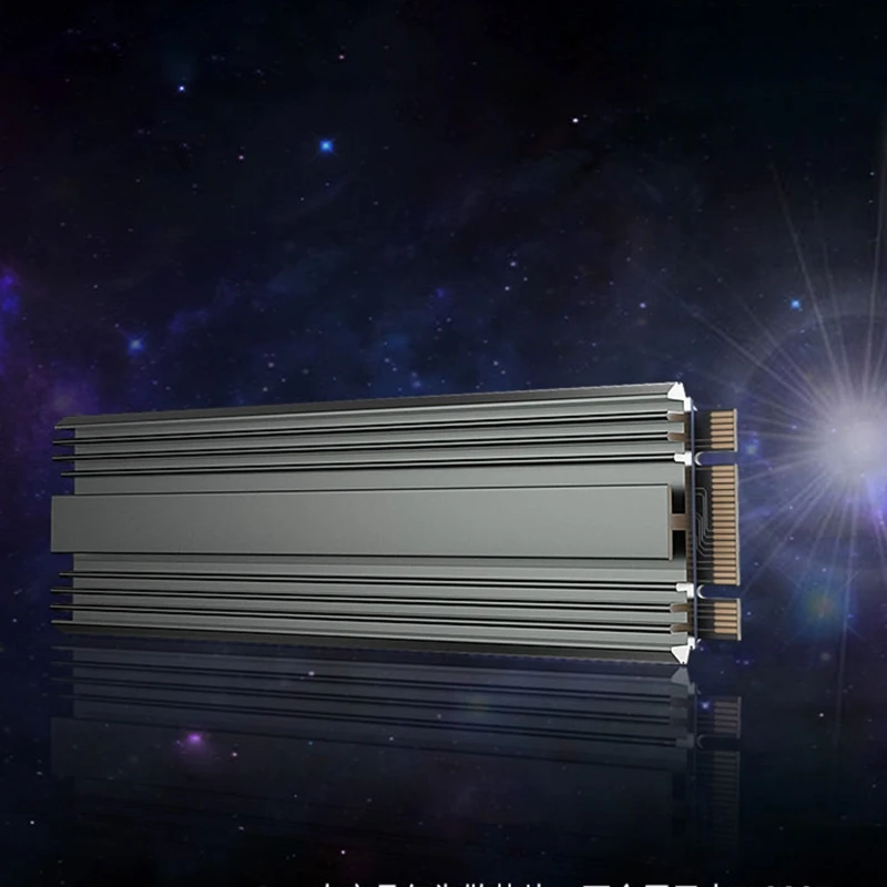 M.2 NVMe SSD Heatsink M2 2280 HDD Hard Disk Heat Sink Aluminum Radiator With Thermal Pad For Desktop PC Sata SSD Cooler