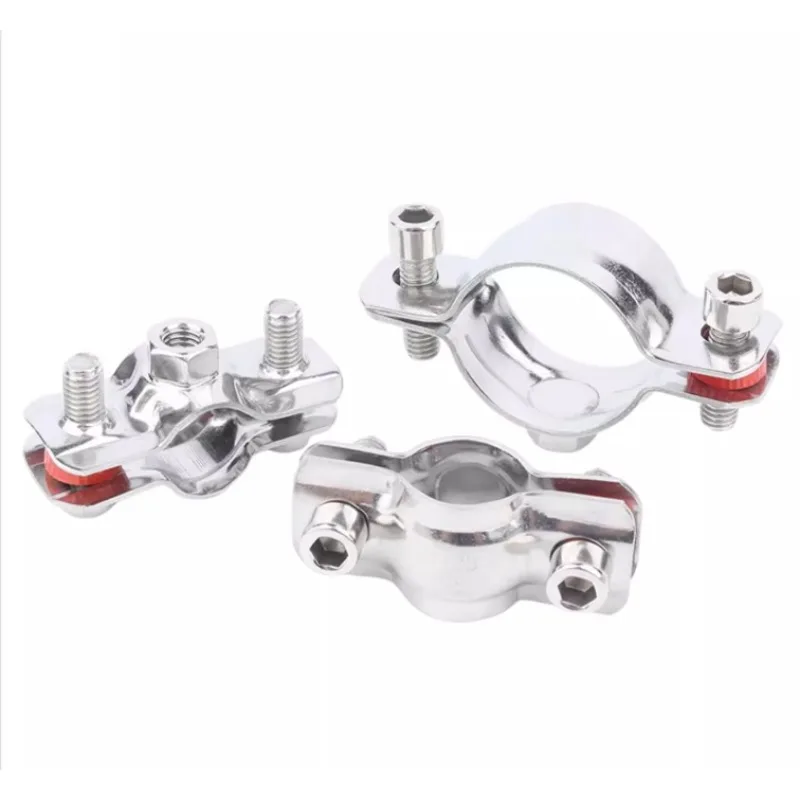 304 الفولاذ المقاوم للصدأ الأنابيب الثابتة قوس لحام الجوز المشبك مشبك أنابيب #3