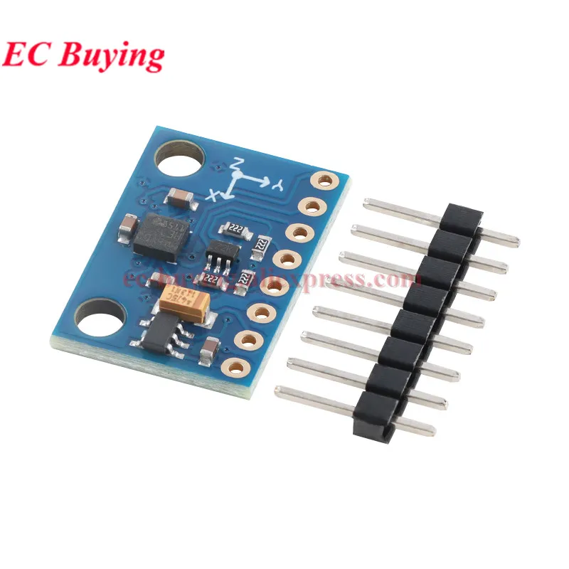 1Pc-10Pcs GY-511 LSM303DLHC 3-Axis Electronic Compass Acceleration Accelerometer Three-axis Magnetometer Sensor Module LSM303