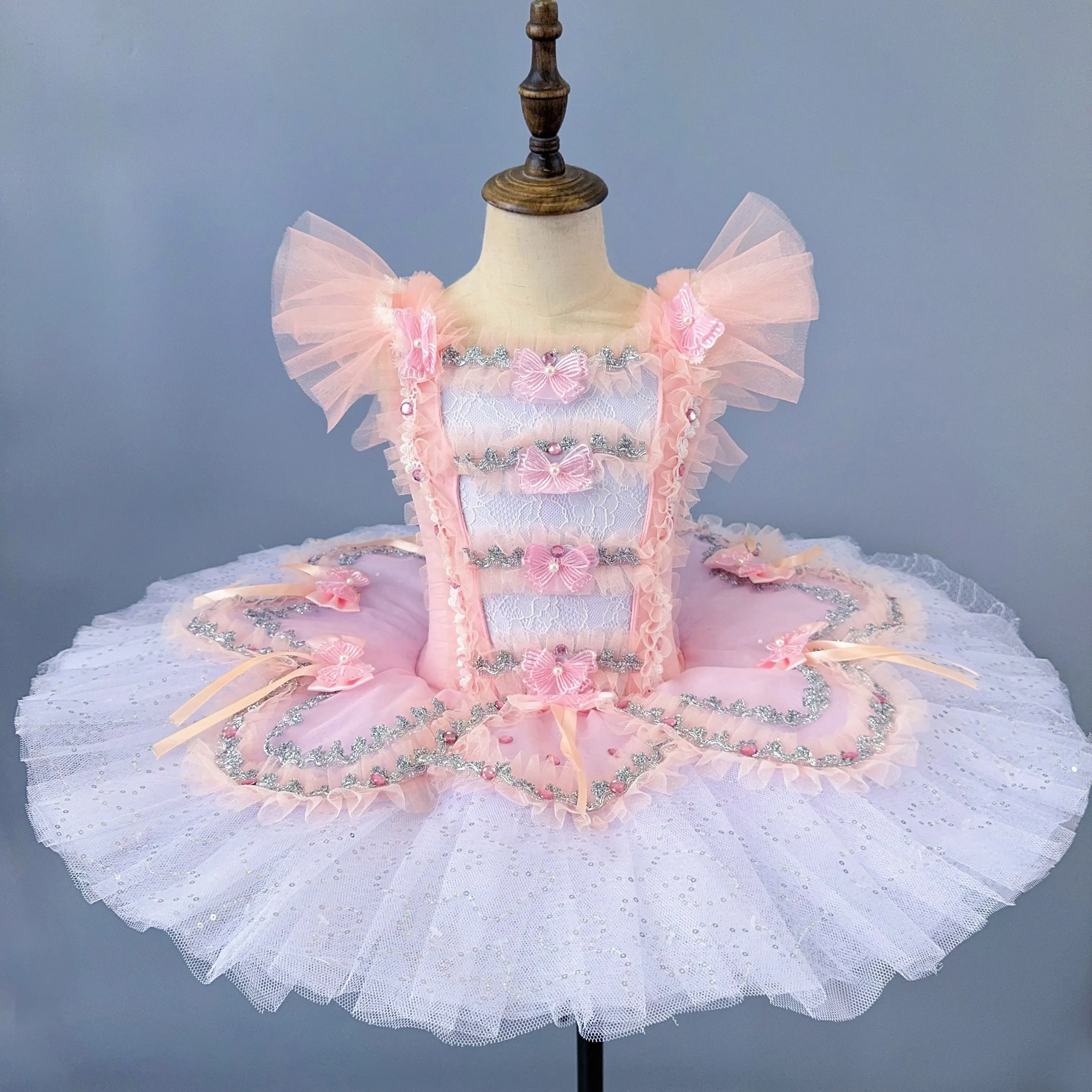 

Ballet Dress Girls Tutu Skirt Little Swan Puffed Gauze Dance Costume Childrens Ballet Performance Clothes Dance Dresses