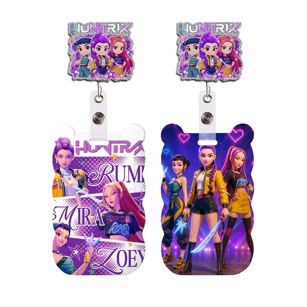 Hot Selling Kpop Designs H Singers Girls Lanyards Id Badge Holder Strap Work Card Bus Access Card Holder Keychains Accessories