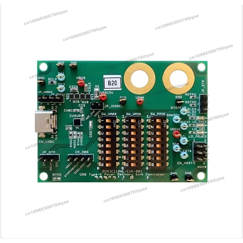 For BD93E11GWL-EVK-001 USB PD Controller (Power Delivery) Power Management, Evaluation Board