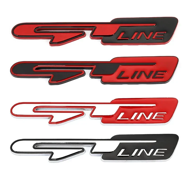 3D Metal Car Body Rear Trunk Emblem Badge Sticker for KIA GT Line  K3 K4 K5 Sportage Ceed RIO Optima Picanto Car Accessories - view 4