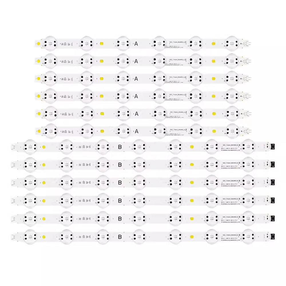 Imagem -05 - Tira Led para Trident_86uk65 _ a b 86uk6300 86uk6500pcb 86uk6570pub 86uk7500 86uk8070pua Svl860a03a Svl860a03b 12 Pcs