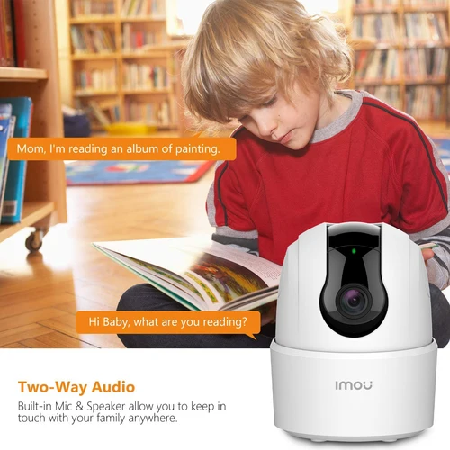 Imagen 2 del producto Cámara interior IMOU 360 ° Cámara PTZ WiFi cámara de vigilancia CCTV para el hogar seguimiento automático protección de seguridad familia mascota Monitor de bebé