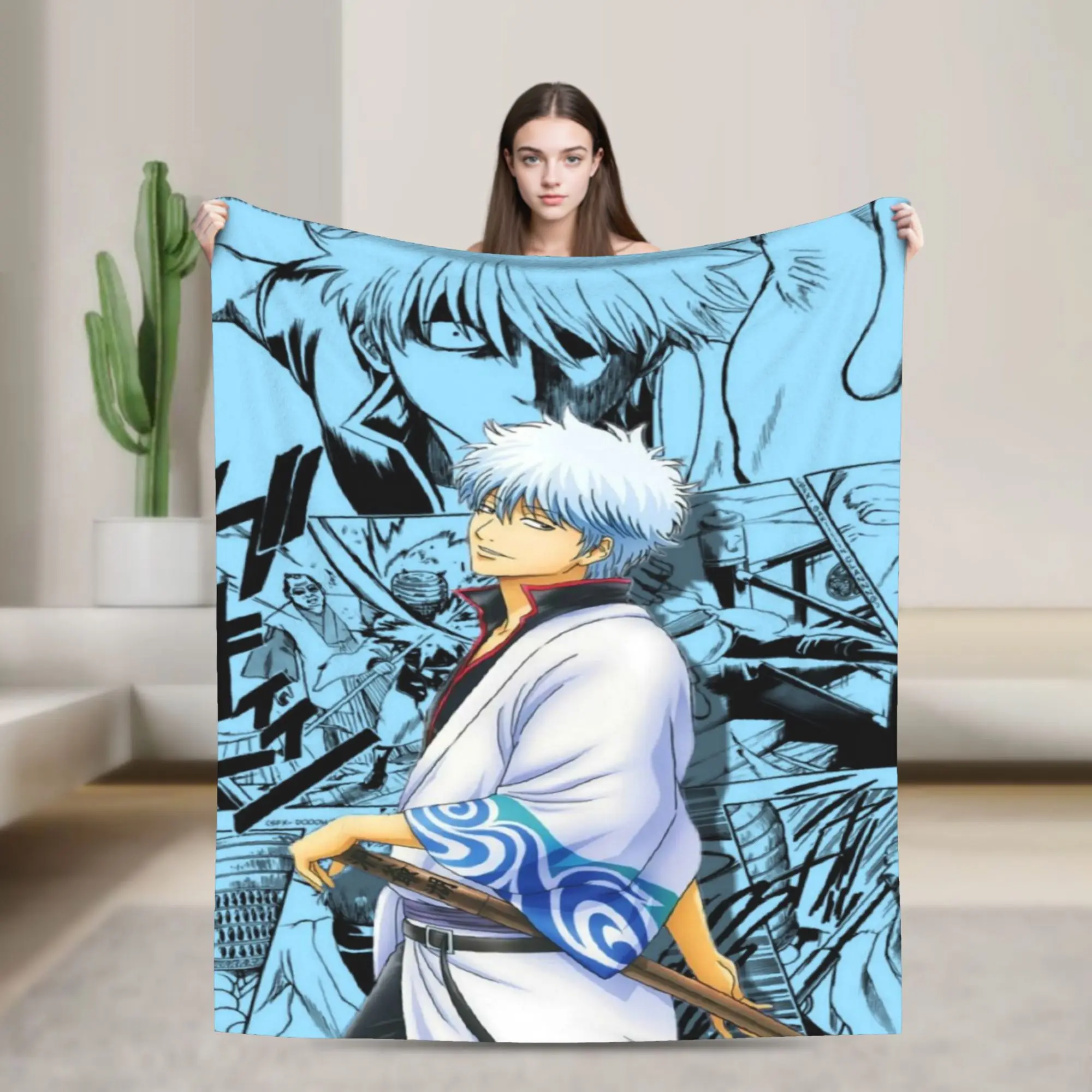 Gins Tamas Elizabeths Blankets Soft Fleece Healing Present  Throw Blanket Plush Thin Quilt