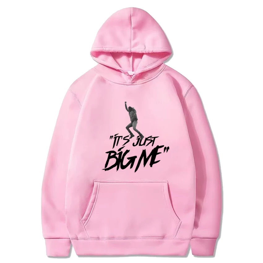 Rapper Kendrick Lamar It's Just BIG ME print Hoodie New Men Women vintage Fleece Long sleeve streetwear Unisex Casual Sweatshirt