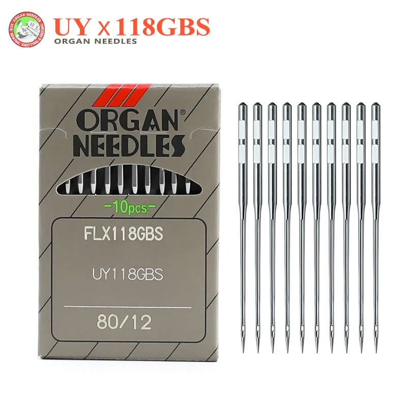 

50 PCS FLx118GBS ORGAN Sewing Machine Needles For Yamato FD-62 Pegasus Industrial Flatseamer Sewing Machines UY118GBS