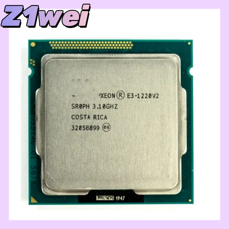 E3 1220 V2 1220V2 3.1GHz 8MB 4 Core SR0PH LGA 1155 CPU Processor