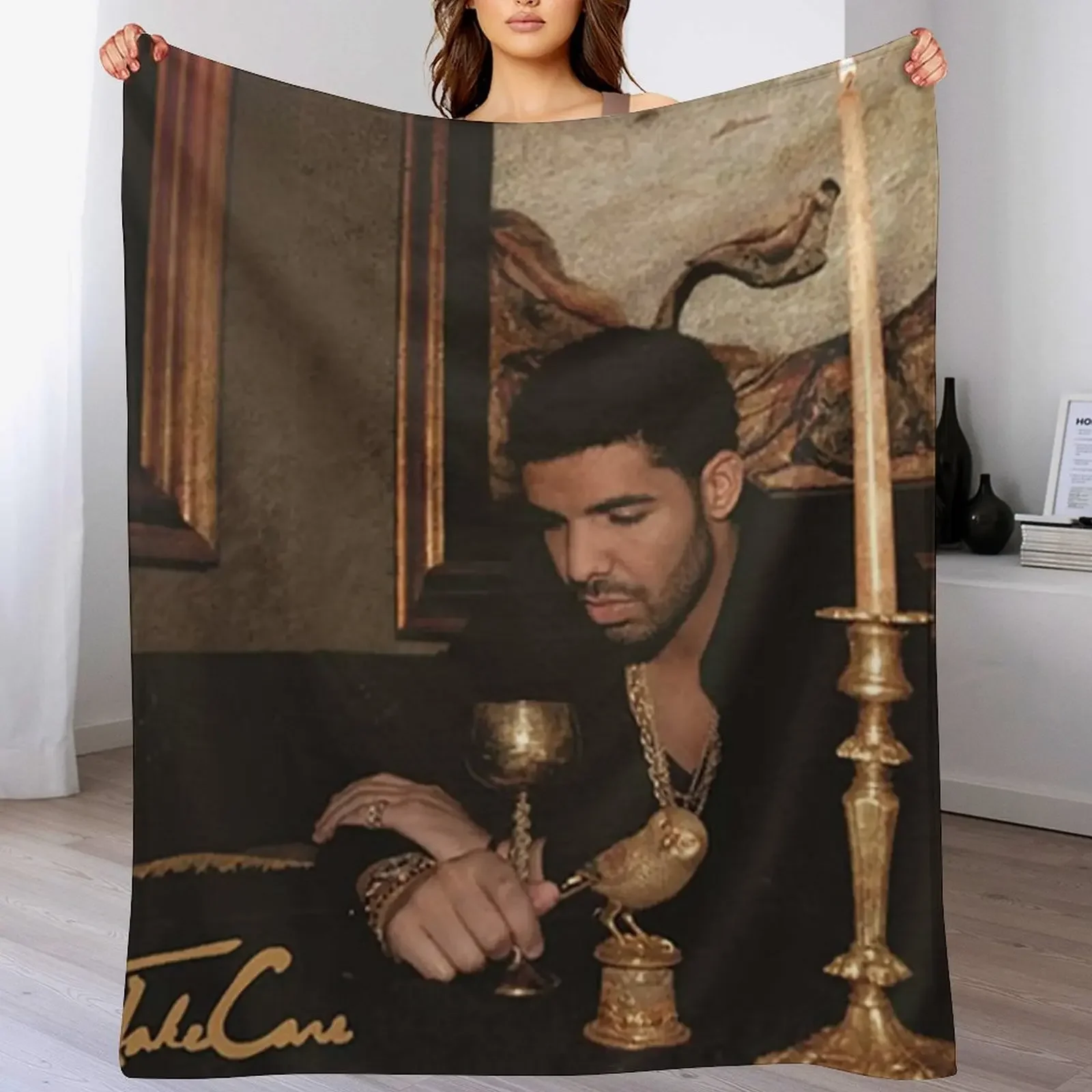 

Take Care Throw Blanket Picnic warm winter Summer Beddings halloween Blankets