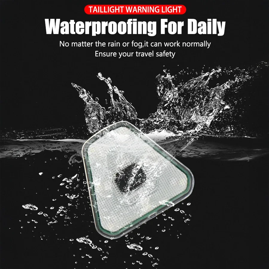 Ultralight Bike Warning Rear Light 5 Lighting Modes MTB Cycling Tail Light Waterproof Night Riding Safety Warning Taillights